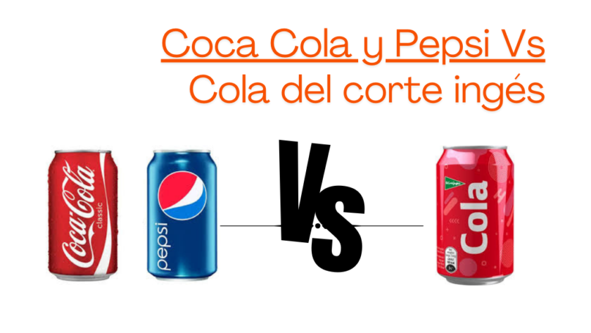 Explora la guerra entre las marcas blancas y las marcas tradicionales, con ejemplos como Pepsi vs. la marca blanca de refrescos del Corte Inglés. ¿Quién ganará?